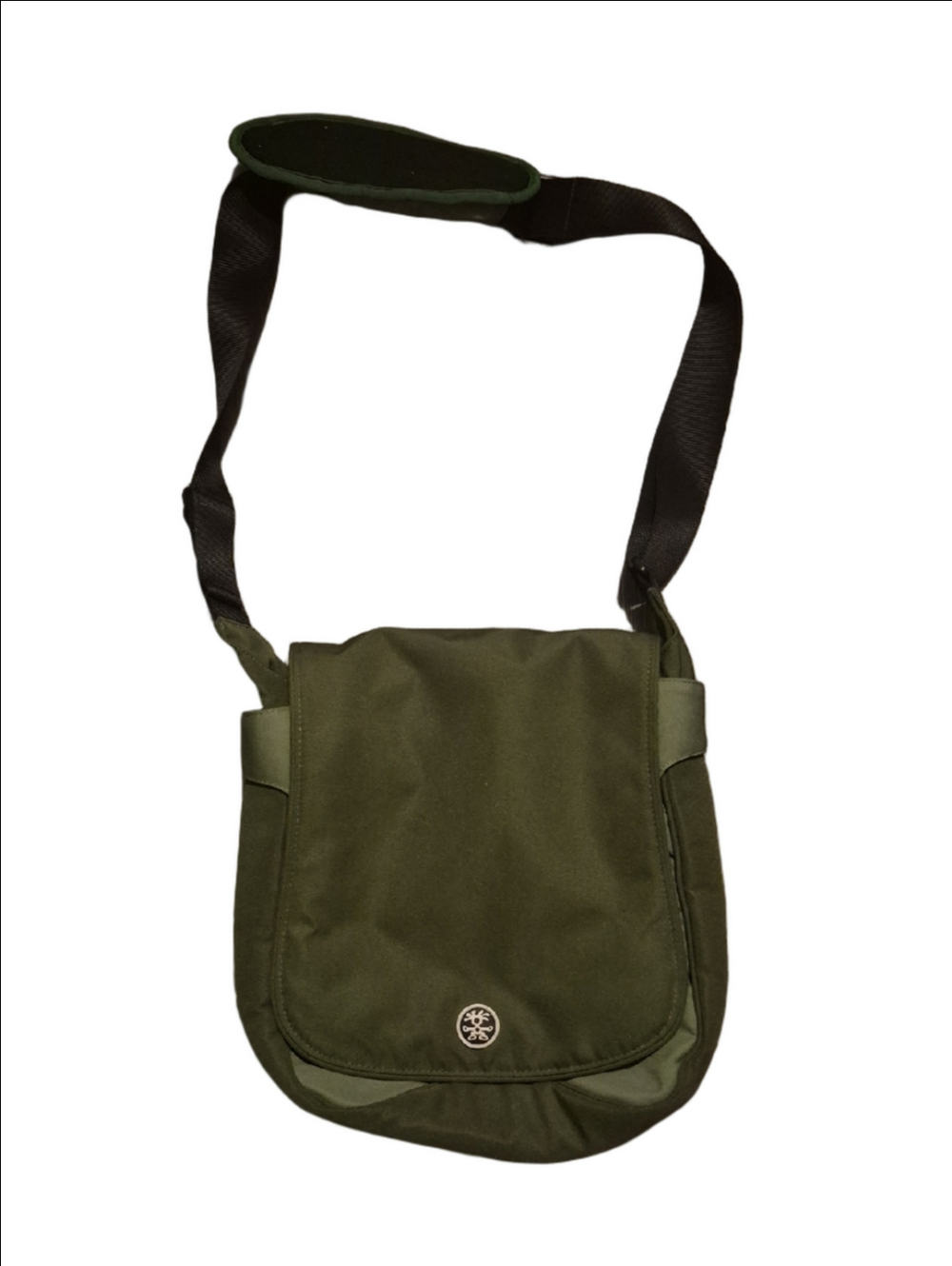 Crumpler The Luncheon Olive Green Canvas Messenger Computer Laptop Bag - Picture 3 of 13